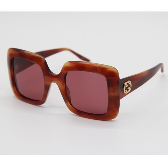 NEW GG0896S 004 WOMEN’S GUCCI SUNGLASSES GG0896S RED